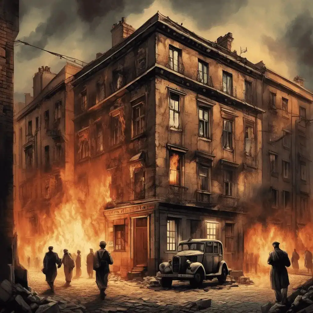 In the Warsaw Ghetto by Glenn Haybittle